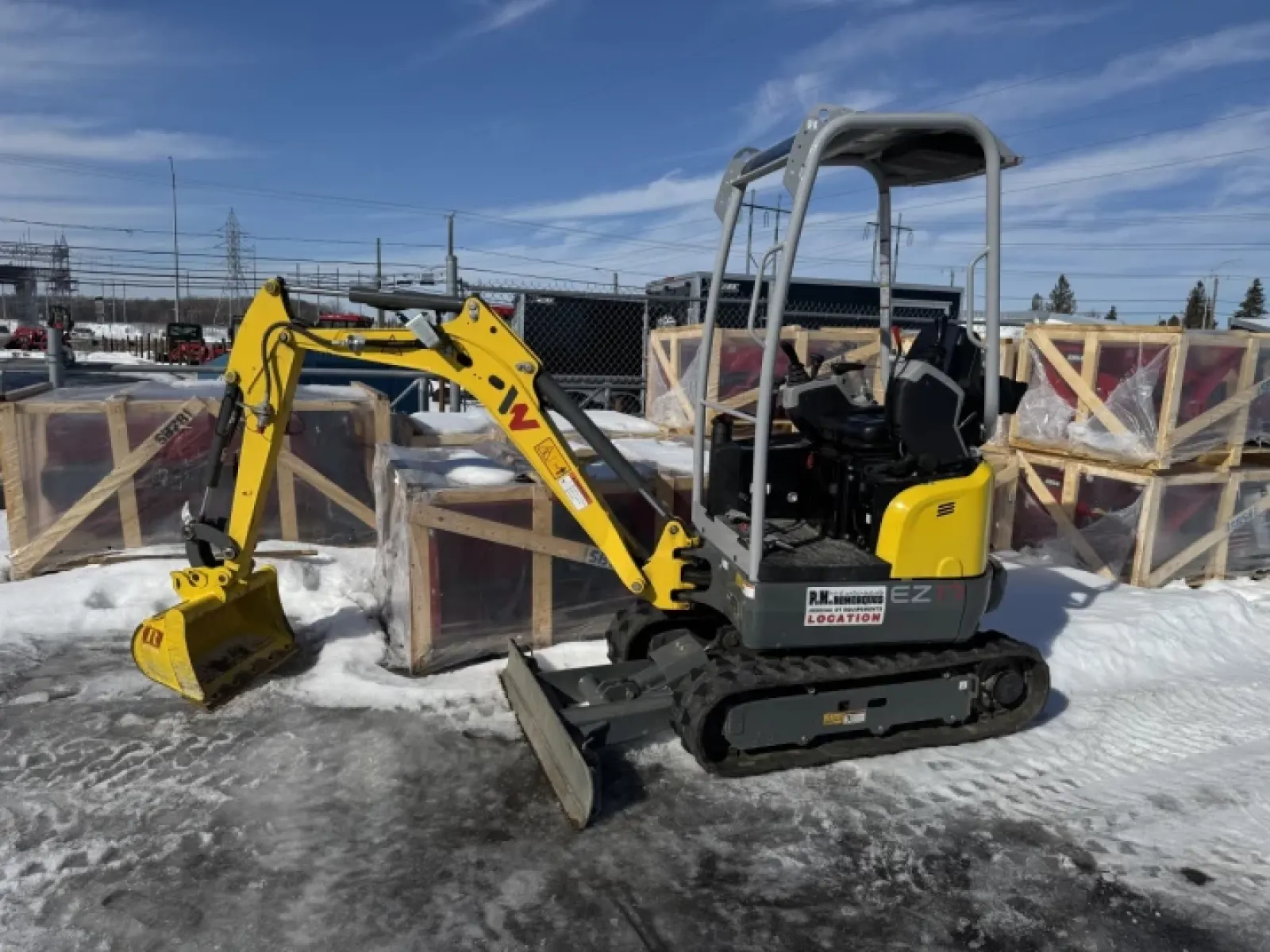 Wacker Neuson EZ17 Deux Godets 2024 — vue 1