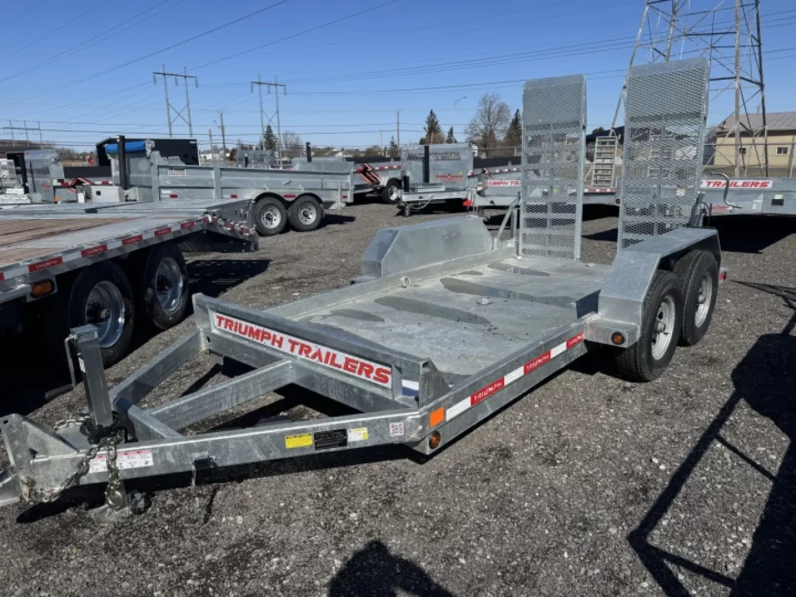 Triumph 6x12 Plate-forme Scissor Lift | Low Profile | Essieu double 5200lb | 2025 — vue 1