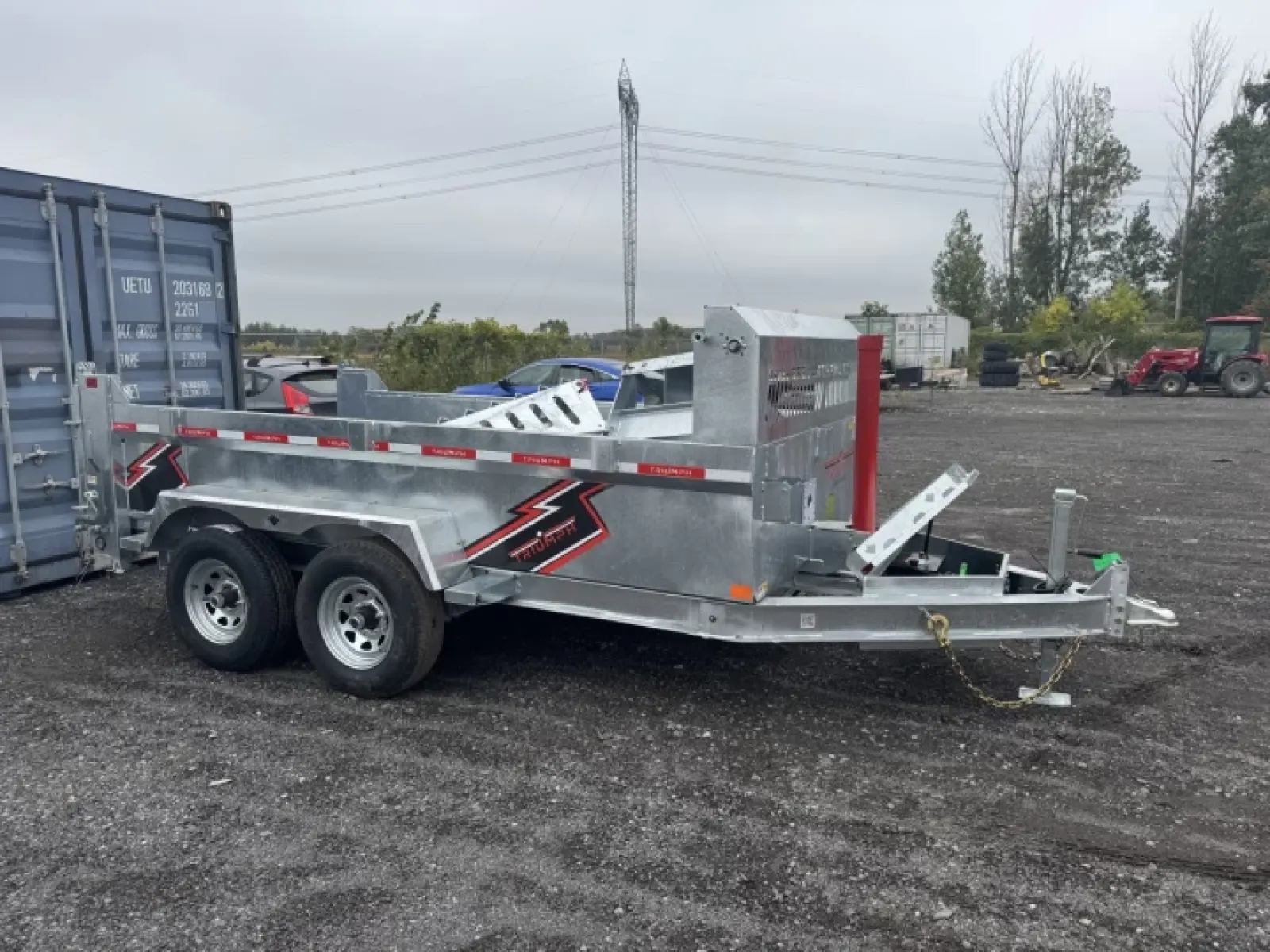 Triumph Trailer 6X12 Dompeur Galvanise 2026 — vue 1