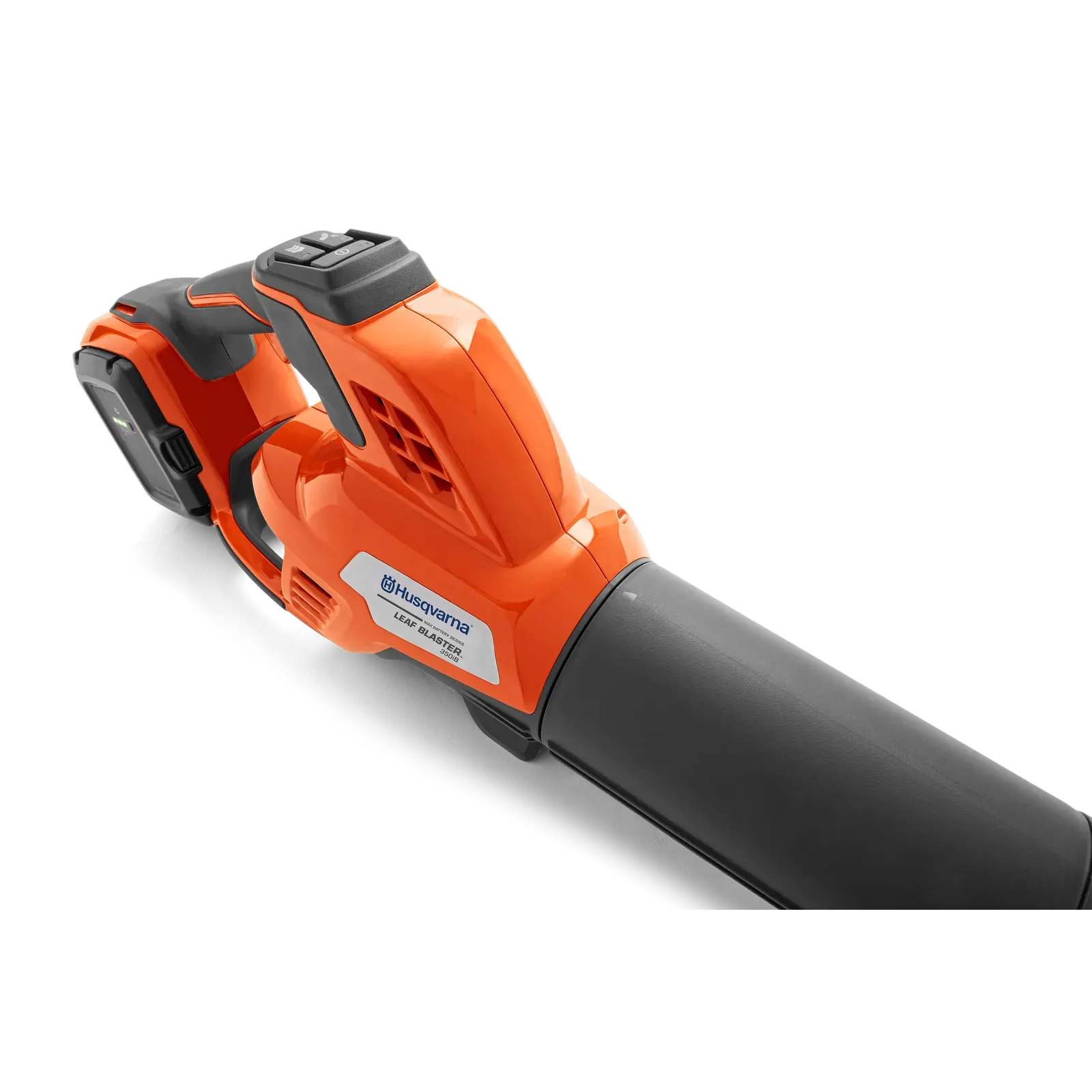 Husqvarna 350iB Leaf Blaster with battery and charger — view 3
