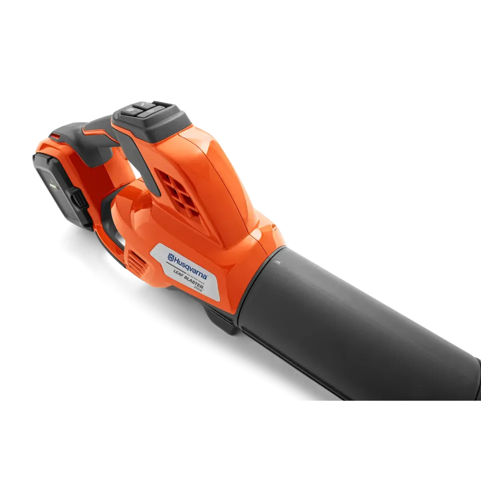 Husqvarna 350iB Leaf Blaster with battery and charger — view 3